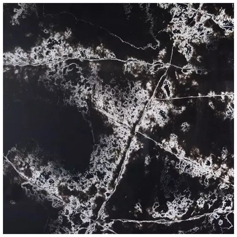 Ice Black and White Quartz Stone