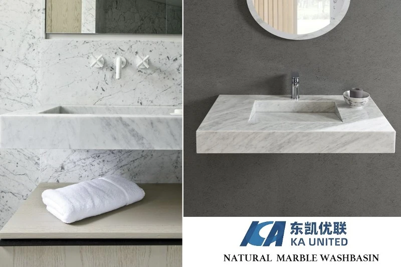 Natural Marble Wall Mount Basin Natural Marble Wall Mount Basin