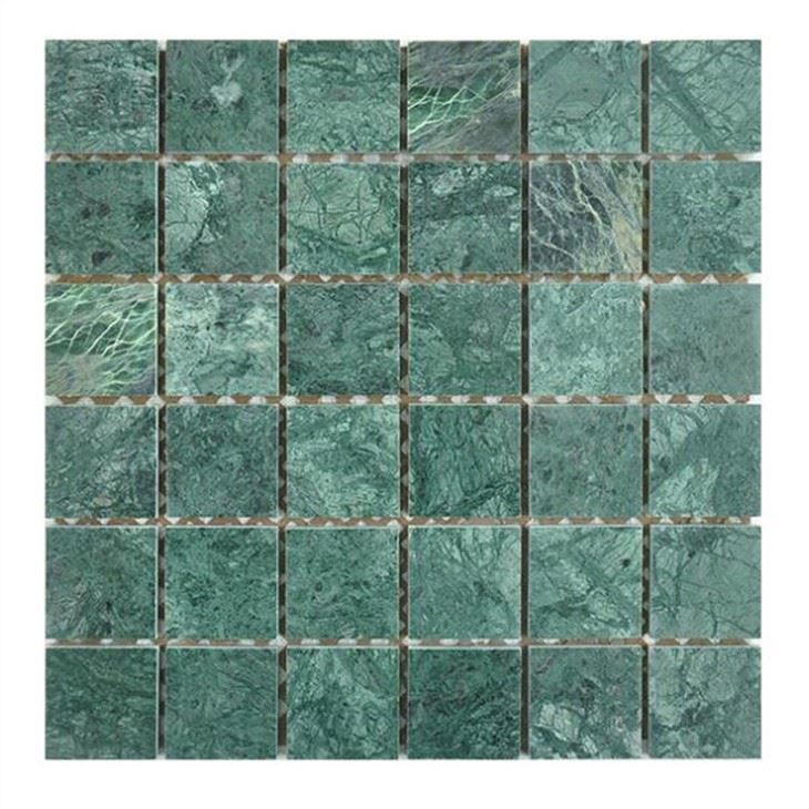 Roheline marmorist mosaiikplaat