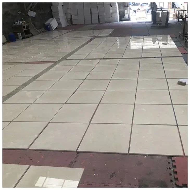 crema marfil polished tile