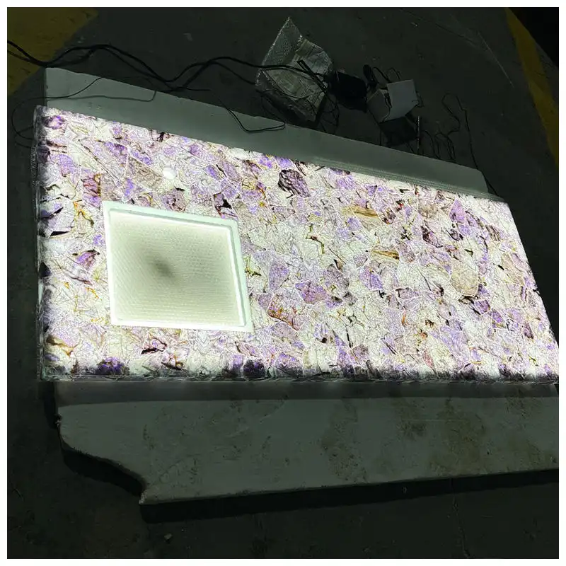 Amethyst Purple Gemstone Vanity Tops