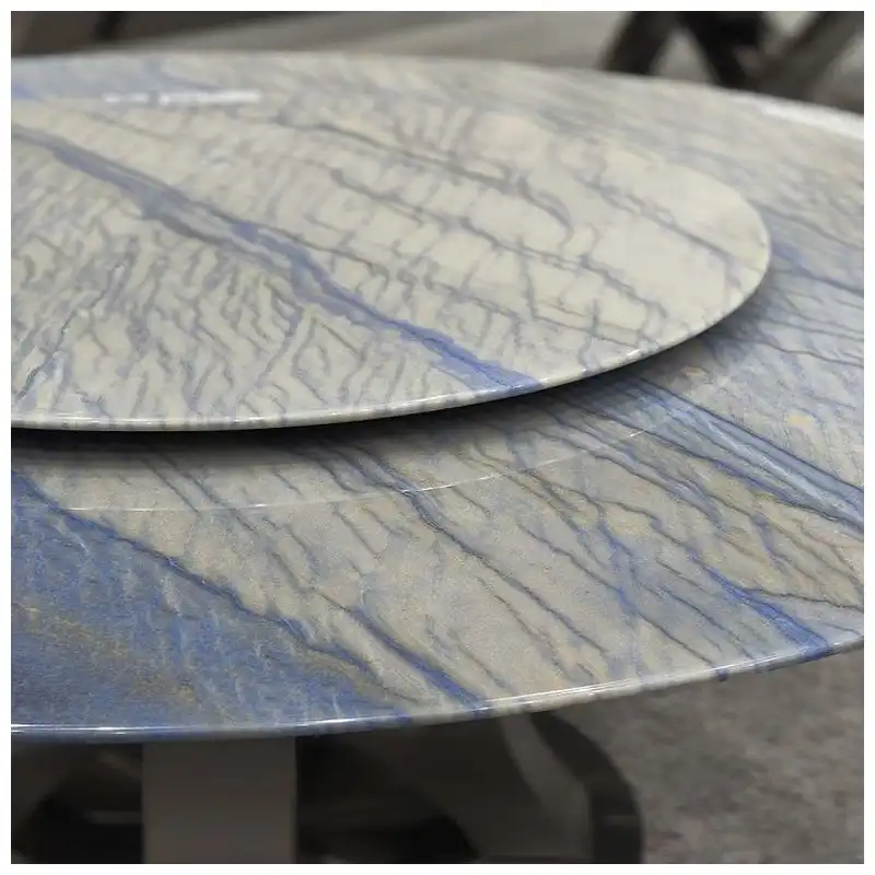 Azul Macaubas Blue Quartzite Dining Tables