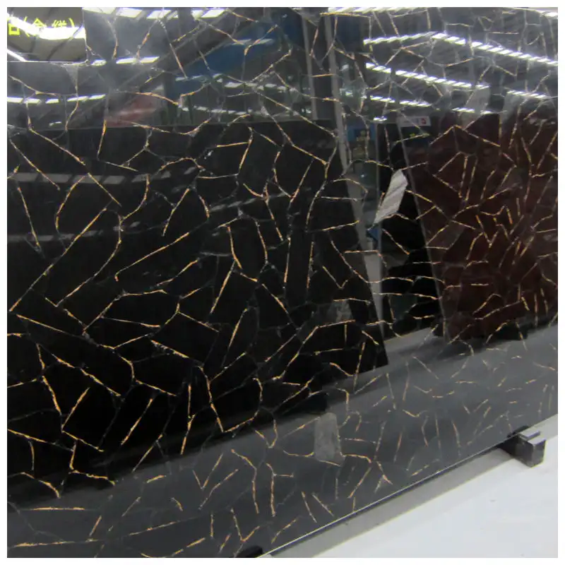 Black Obsidian Polished Slab