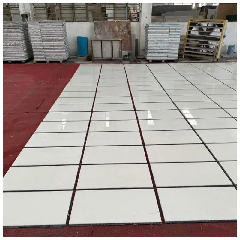 Crystal White Marble Polished Tiles