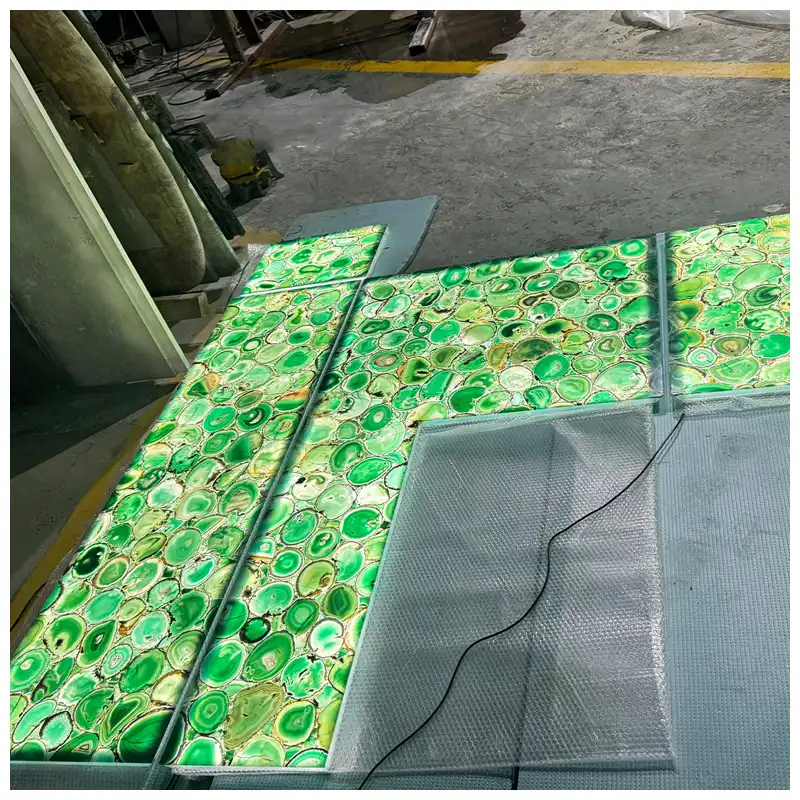 Green Agate Kitchen Countertops