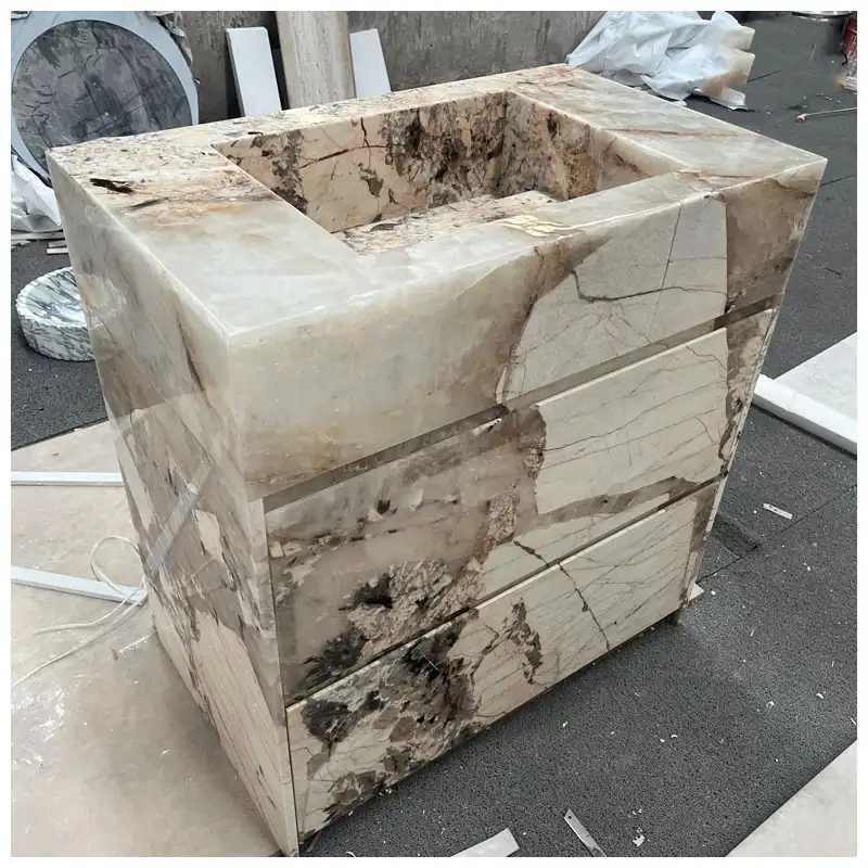 Patagonia Quartzite Bathroom Cabinet Vanity