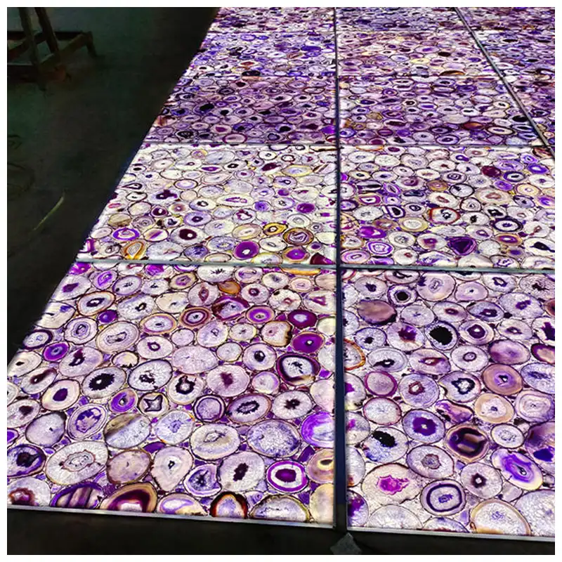 Purple Agate Tile