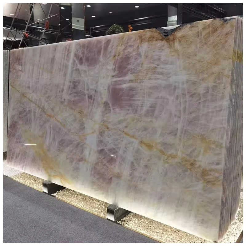 Pink Cristallo Quartzite Stone Pink Cristallo Quartzite Stone