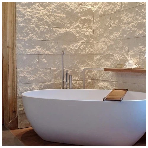 White Limestone Split Face Bathroom Projects White Limestone Split Face Bathroom Projects