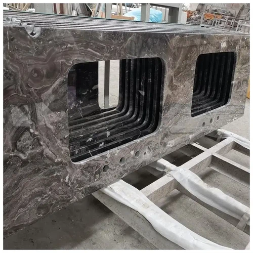 Arabescato Orobico Marble Double Sink Vanity Tops Arabescato Orobico Marble Double Sink Vanity Tops