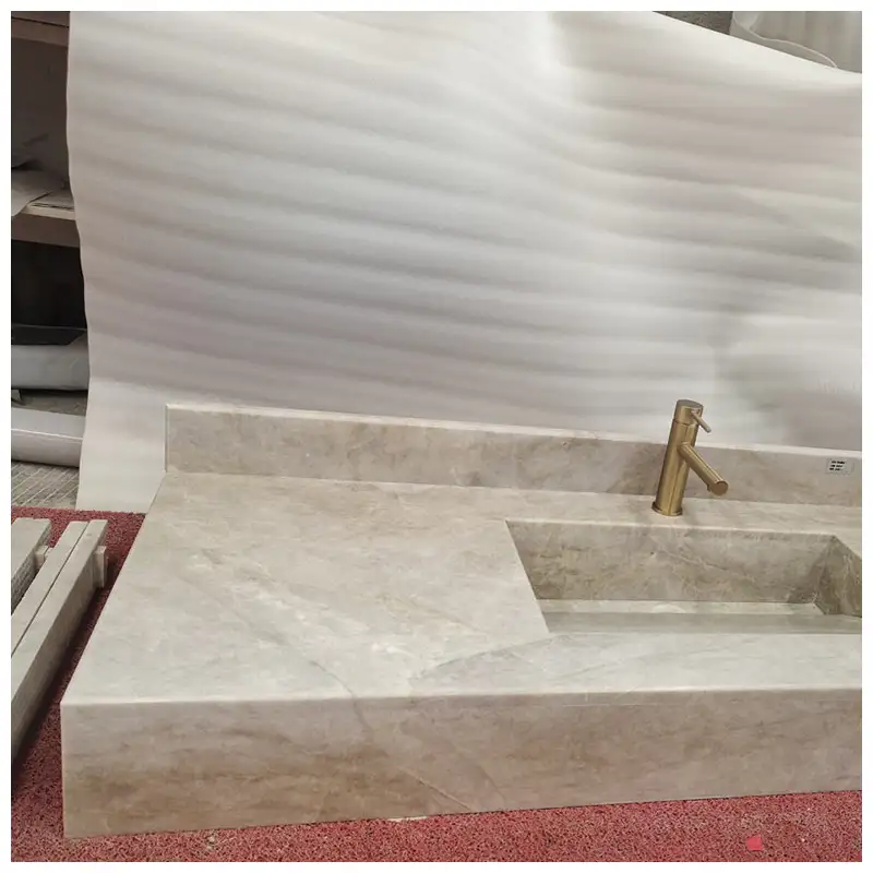 Taj Mahal Quartzite Floating Sinks Taj Mahal Quartzite Floating Sinks