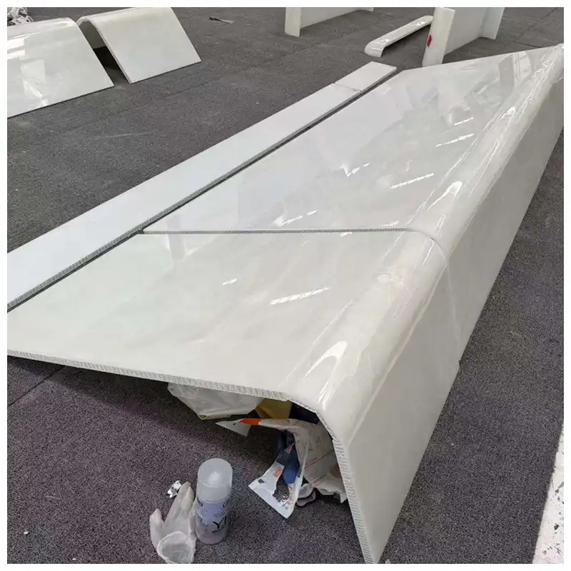 Pure White Onyx Curved Wall Tiles Pure White Onyx Curved Wall Tiles