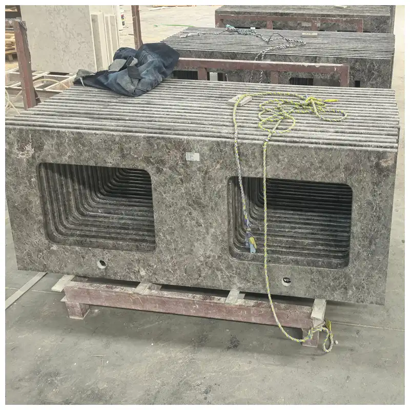 Tundra Grey Marble Vanity Tops Tundra Grey Marble Vanity Tops